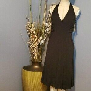 David Meister Halter Dress Size 2 NWT